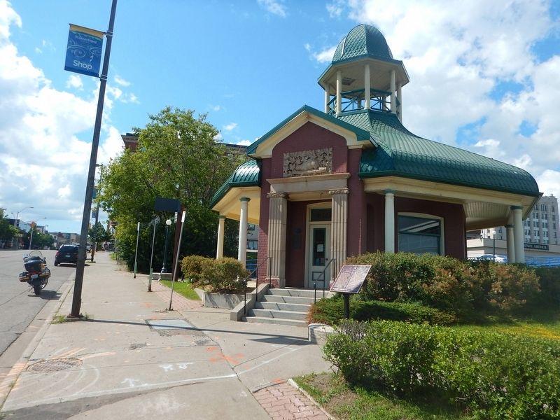 Wideview of Thunder Bay Tourist Pagoda Marker image. Click for full size.