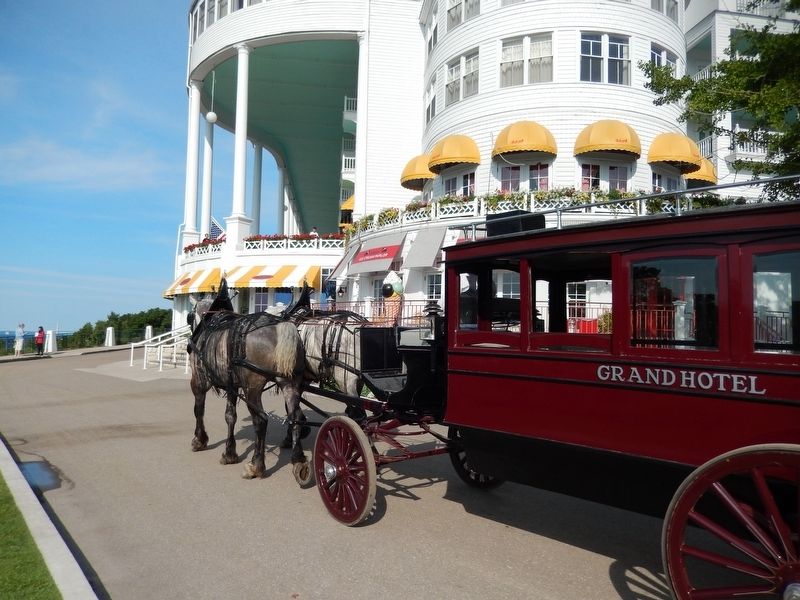 Grand Hotel Horse-drawn Carriage image. Click for full size.