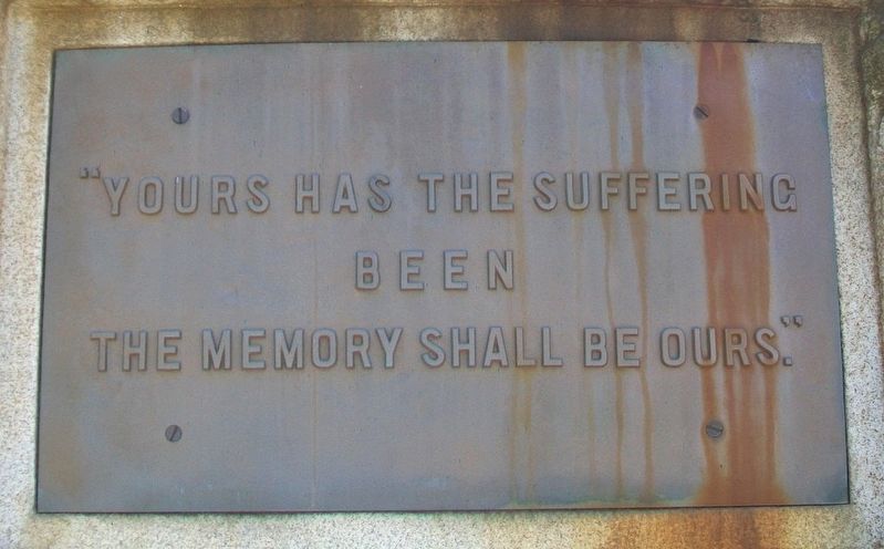 Civil War Memorial Marker. Click for full size. Civil War Memorial Marker image. Click for full size.