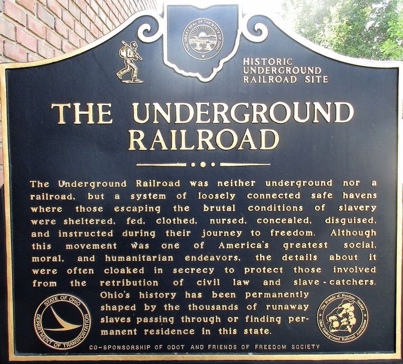 The Underground Railroad in Crawford County Marker image. Click for full size.