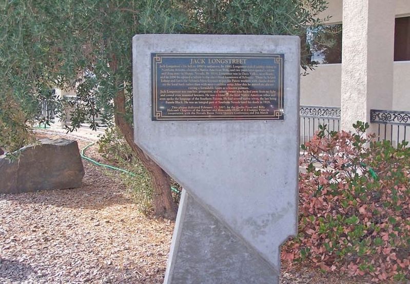 Jack Longstreet Marker image. Click for full size.