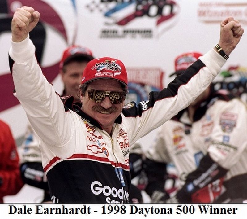1998 Daytona 500 Walk of Fame Champion image. Click for full size.