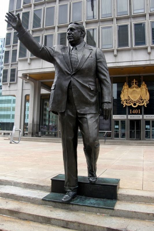 Also at the Municipal Building, "Frank Rizzo" image. Click for full size.