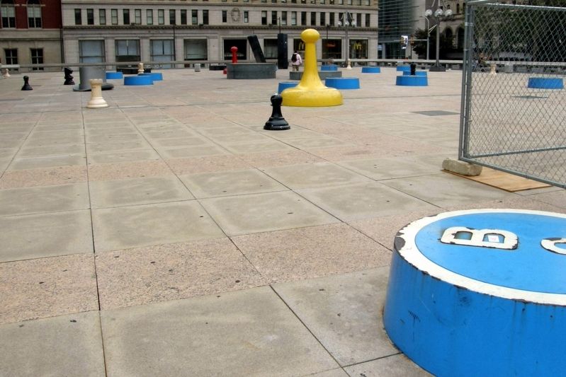 Also at the Municipal Building, "Your Move" image. Click for full size.