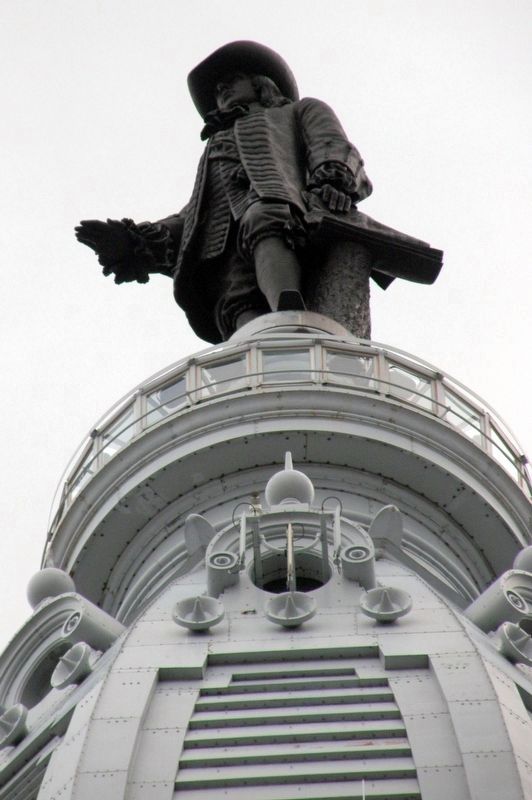 "William Penn" as seen from the street. image. Click for full size.