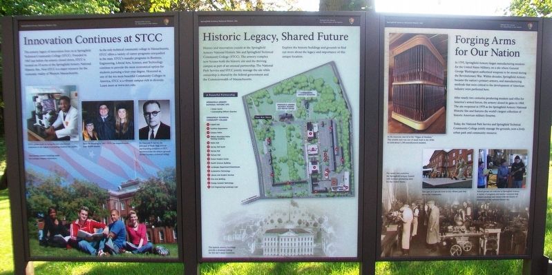 Innovation Continues at STCC and Historic Legacy, Shared Future Markers. Click for full size. Innovation Continues at STCC and Historic Legacy, Shared Future Markers image. Click for full size.