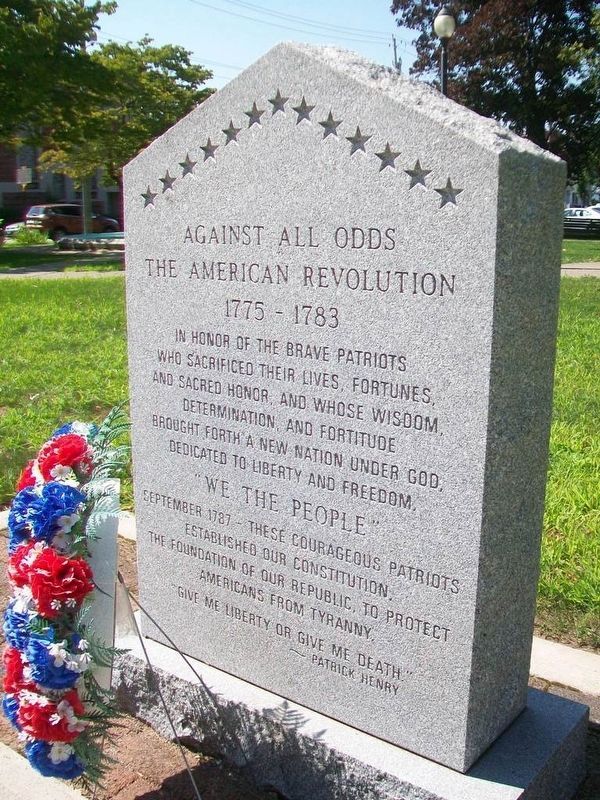 The American Revolution Monument image. Click for full size.