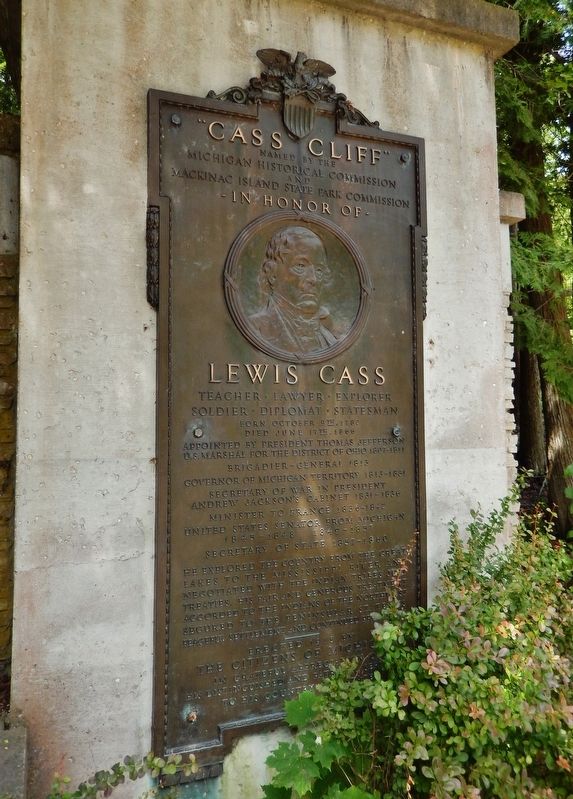 "Cass Cliff" Marker. Click for full size. "Cass Cliff" Marker image. Click for full size.
