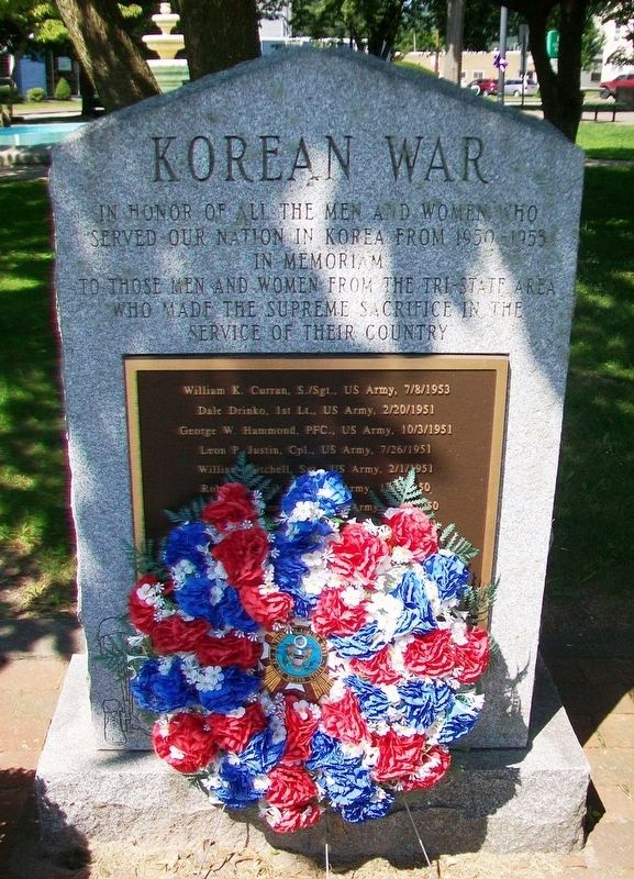 Korean War Memorial image. Click for full size.