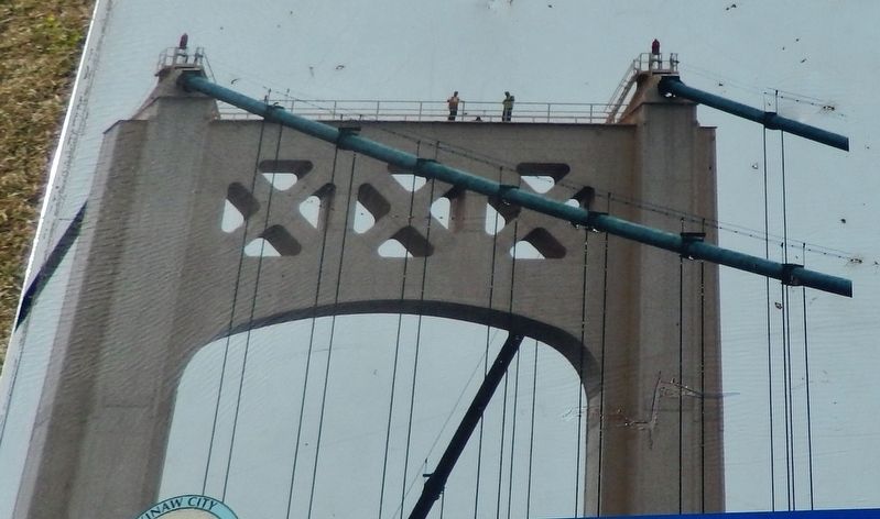 Building Mighty Mac Marker (<b><i>tower detail</b></i>) image. Click for full size.