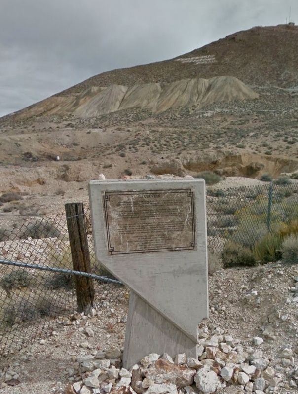Silver Vein Marker. Click for full size. Silver Vein Marker image. Click for full size.