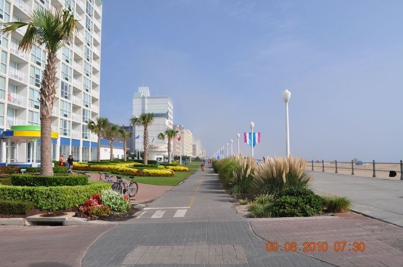Virginia Beach Boardwalk. Click for full size. Virginia Beach Boardwalk image. Click for full size.