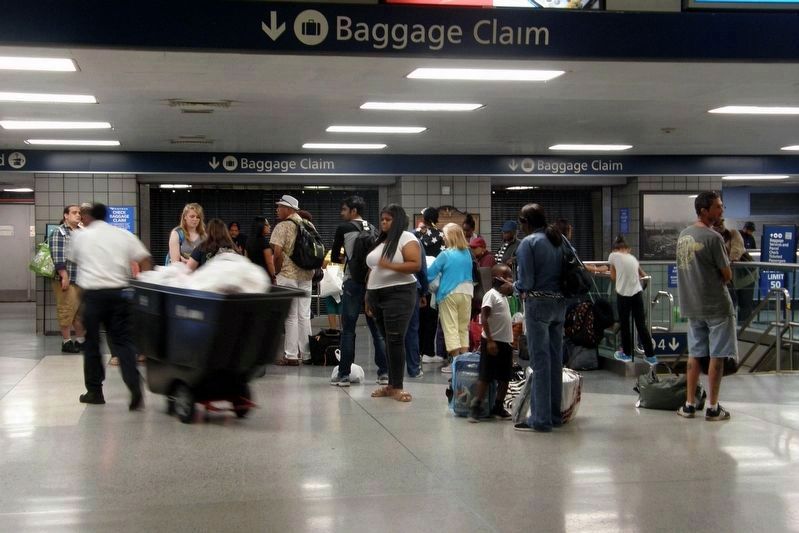 1941 � Honor Roll � 1945 Marker at the baggage claim. image. Click for full size.