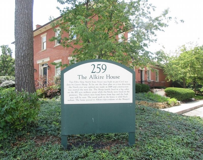 The Alkire House Marker. Click for full size. The Alkire House Marker image. Click for full size.