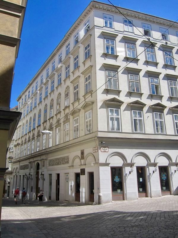 Adalbert Stifter Marker- Wider View image. Click for full size.