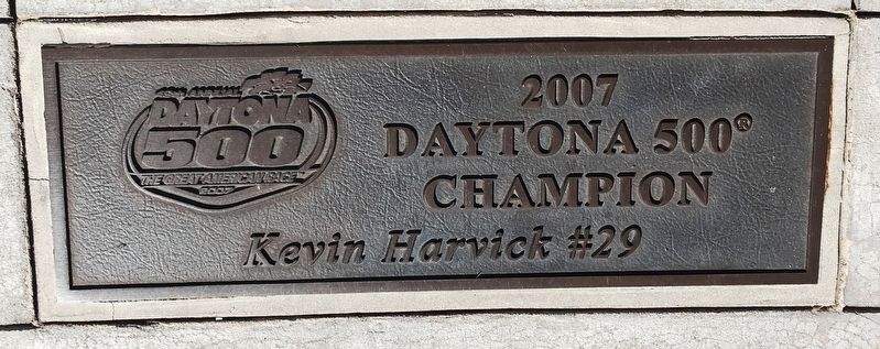 Daytona 500 2007 Winner Marker image. Click for full size.