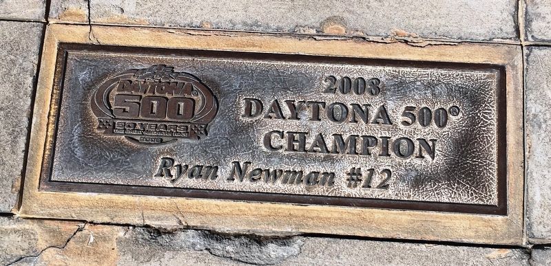 Daytona 500 2008 Winner Marker image. Click for full size.