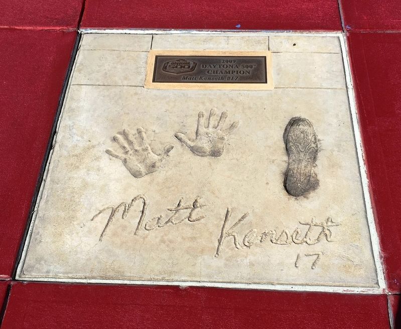 Daytona 500 2009 Winner Marker image. Click for full size.