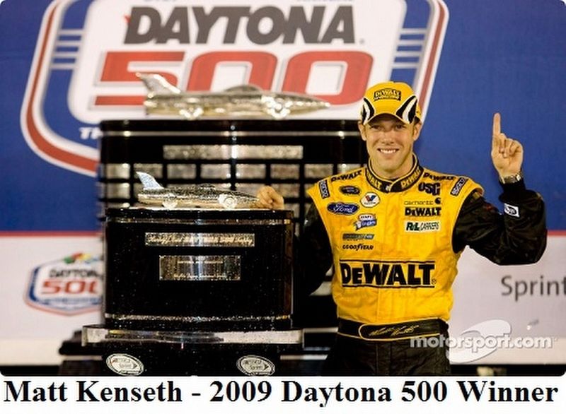 2009 Daytona 500 Walk of Fame Champion image. Click for full size.