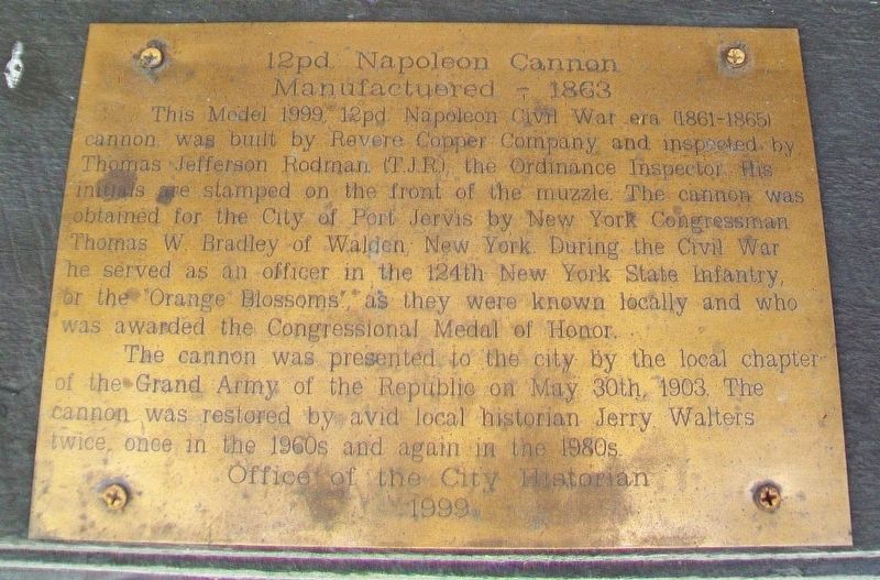 12pd. Napoleon Cannon Marker image. Click for full size.