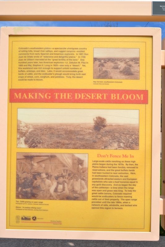 High Plains Country Marker image. Click for full size.