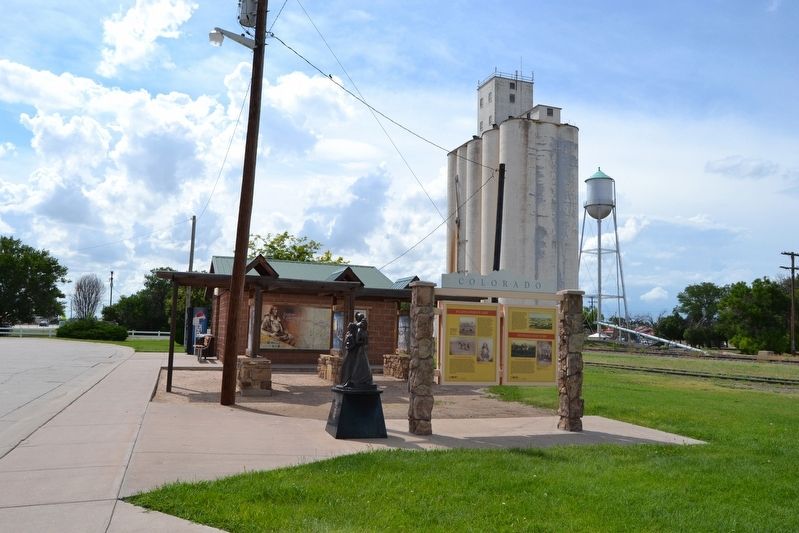 High Plains Country Marker at Eads Roadside Park image. Click for full size.