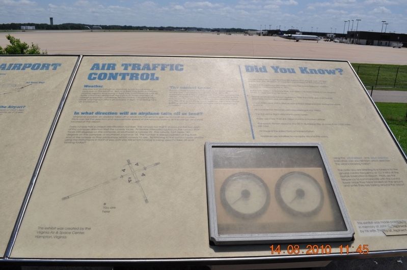 Air Traffic Control Did you Know ? Marker image. Click for full size.