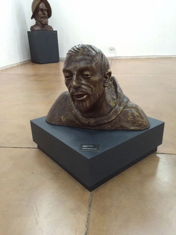 A bust of Brother Peter. Click for full size. A bust of Brother Peter image. Click for full size.