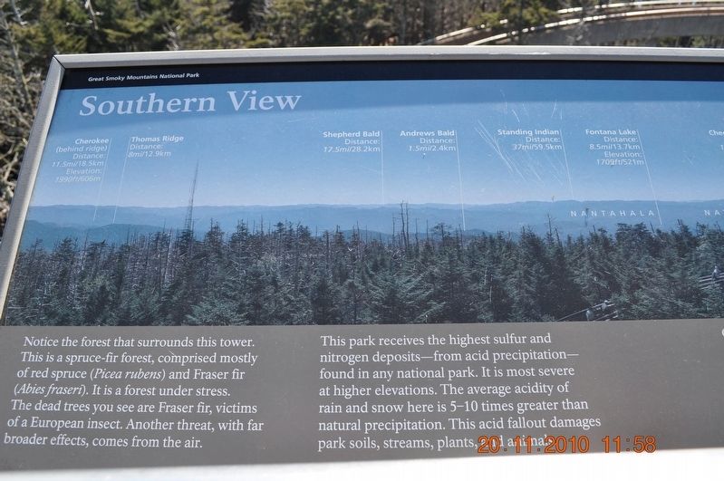Southern View Marker image. Click for full size.