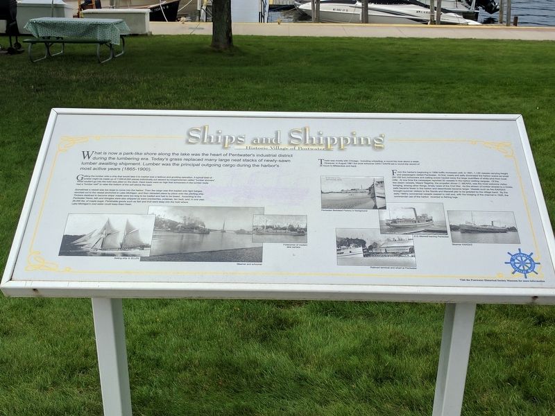Ships and Shipping Marker image. Click for full size.