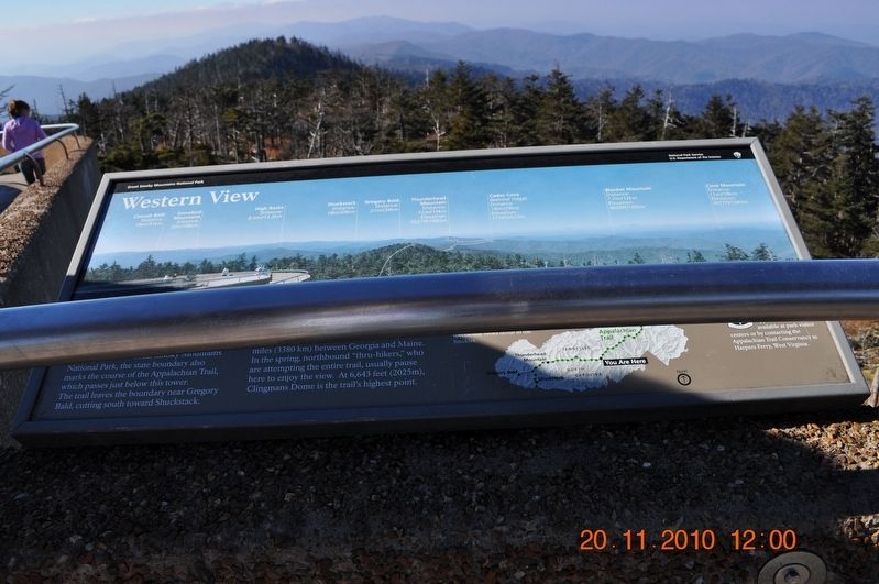 Western View Marker image. Click for full size.