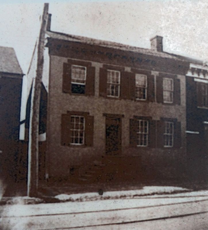 19th Century Photograph of Mary Quantrill's Frederick Residence image. Click for full size.