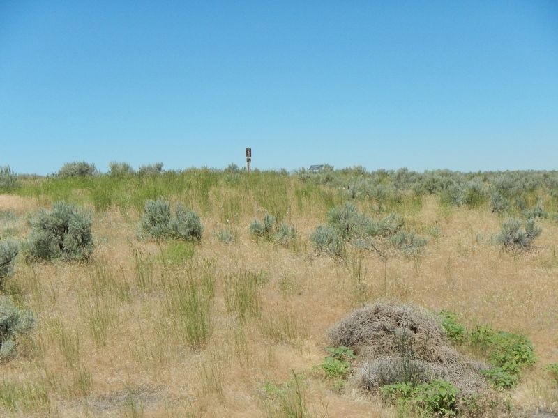 Remnants of the Oregon Trail Marker image. Click for full size.