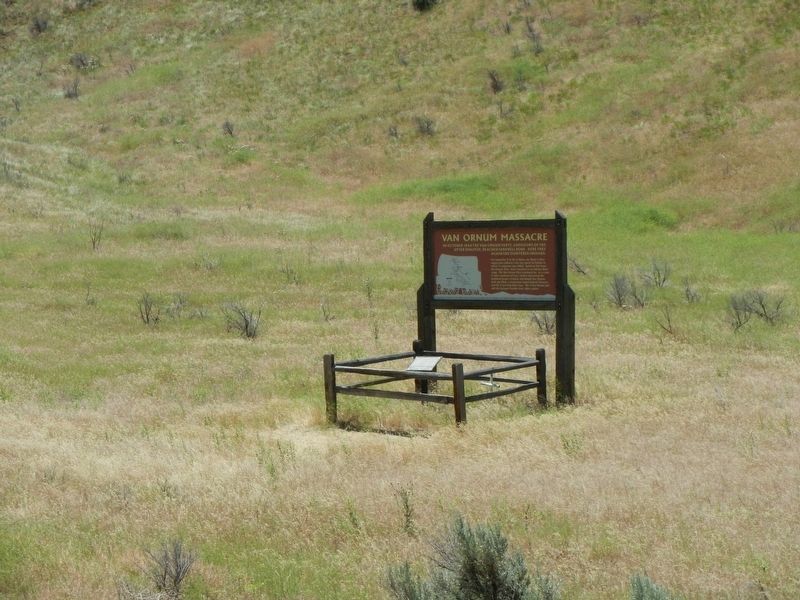 Van Ornum burial site image. Click for more information.