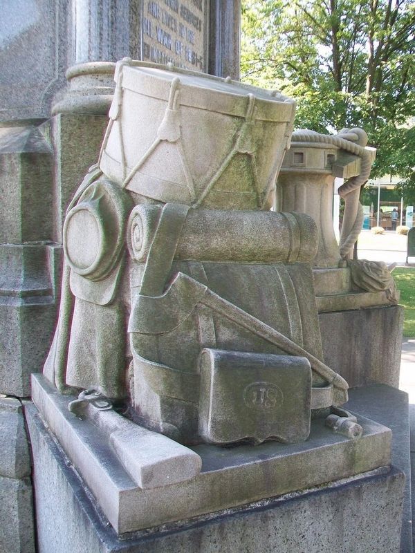 Civil War Memorial Infantry. Click for full size. Civil War Memorial Infantry image. Click for full size.