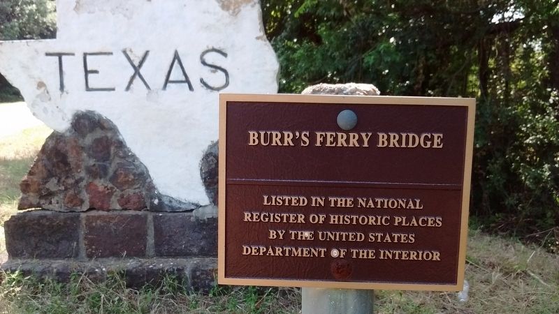 Burr’s Ferry Bridge image. Click for full size.