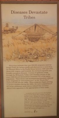 Diseased Devastate Tribes Marker. Click for full size. Diseased Devastate Tribes Marker image. Click for full size.
