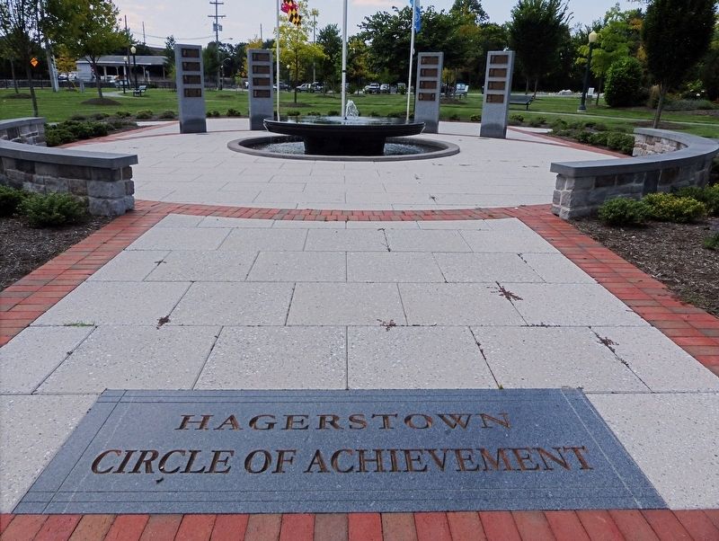 Hagerstown Circle of Achievement image. Click for full size.