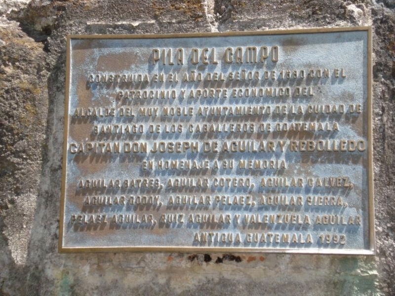 The Fountain of the Calvary Marker. Click for full size. The Fountain of the Calvary Marker image. Click for full size.
