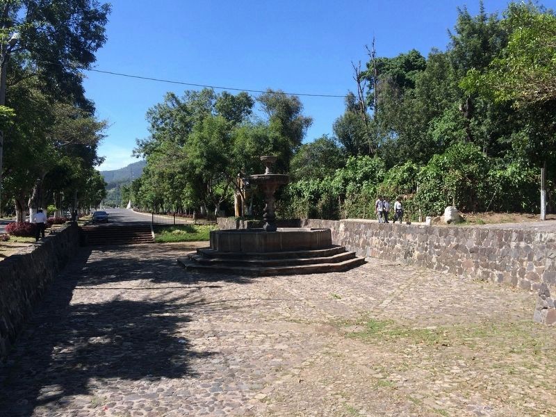 The Fountain of the Calvary Marker. Click for full size. The Fountain of the Calvary Marker image. Click for full size.