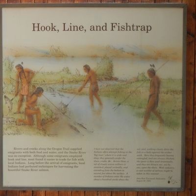 Hook, Line and Fishtrap Marker image. Click for full size.