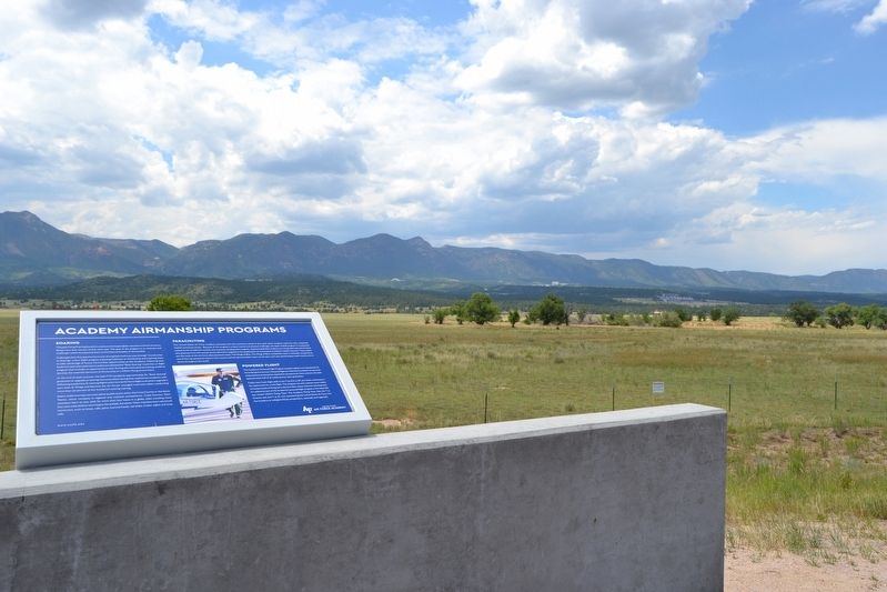 View towards US Air Force Academy image. Click for full size.