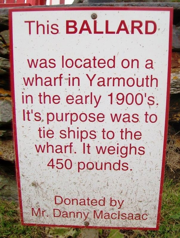 Ballard Marker. Click for full size. Ballard Marker image. Click for full size.