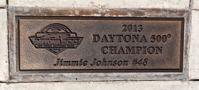 Daytona 500 2013 Winner Marker image. Click for full size.