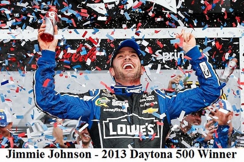 2013 Daytona 500 Walk of Fame Champion. Click for full size. 2013 Daytona 500 Walk of Fame Champion image. Click for full size.