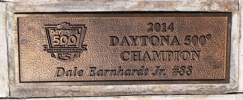 Daytona 500 2014 Winner Marker. Click for full size. Daytona 500 2014 Winner Marker image. Click for full size.