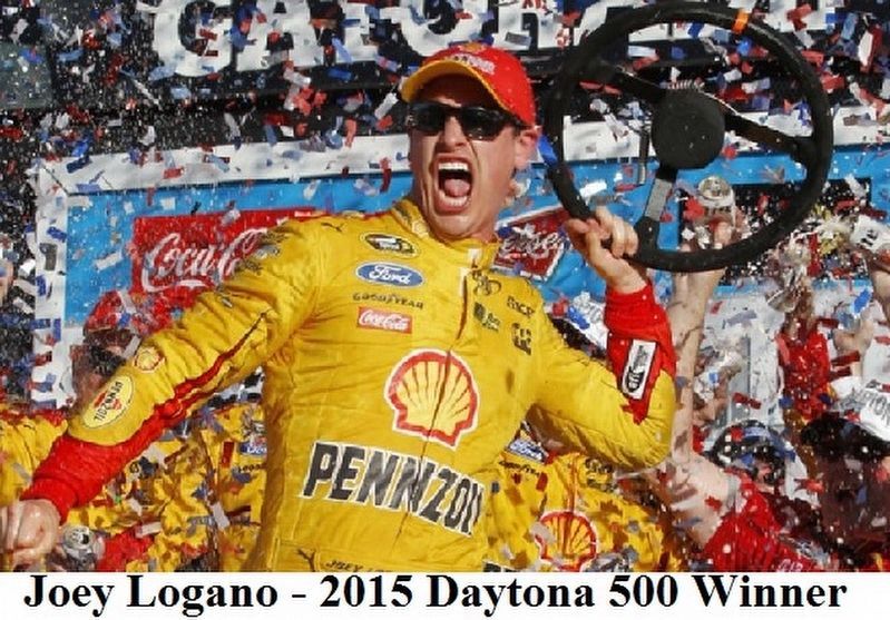 2015 Daytona 500 Walk of Fame Champion image. Click for full size.