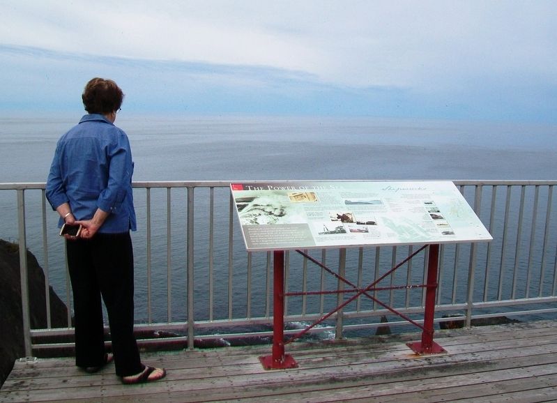The Power of the Sea Marker. Click for full size. The Power of the Sea Marker image. Click for full size.