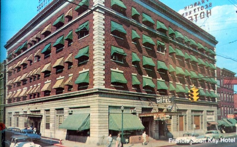 The Francis Scott Key Hotel. Click for full size. The Francis Scott Key Hotel image. Click for full size.