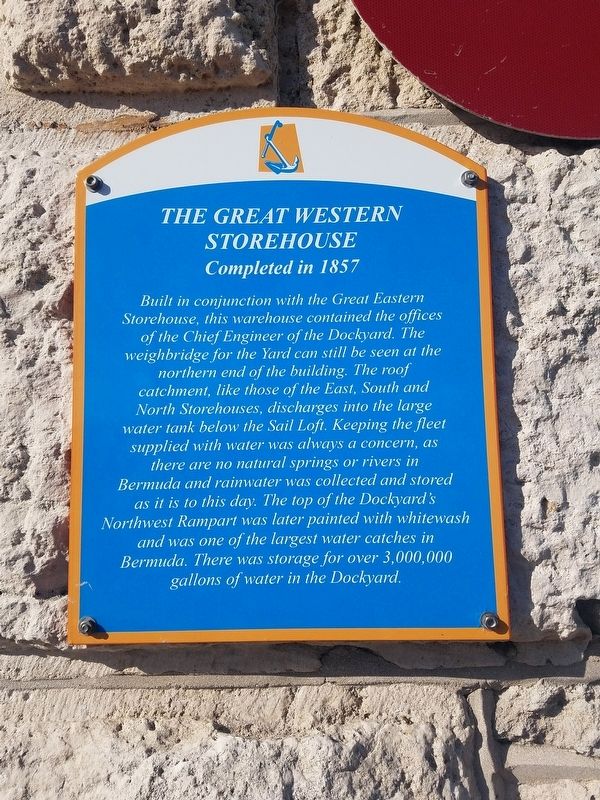 The Great Western Storehouse Marker image. Click for full size.